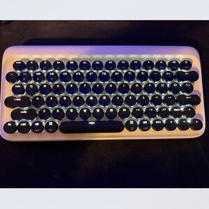 Lofree Dot Mechanical Keyboard in Pure White